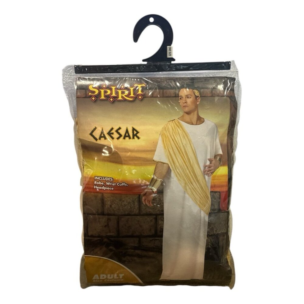 Spirit Halloween Costume Julius Caesar Adult One Size Fits Most Cosplay NOS